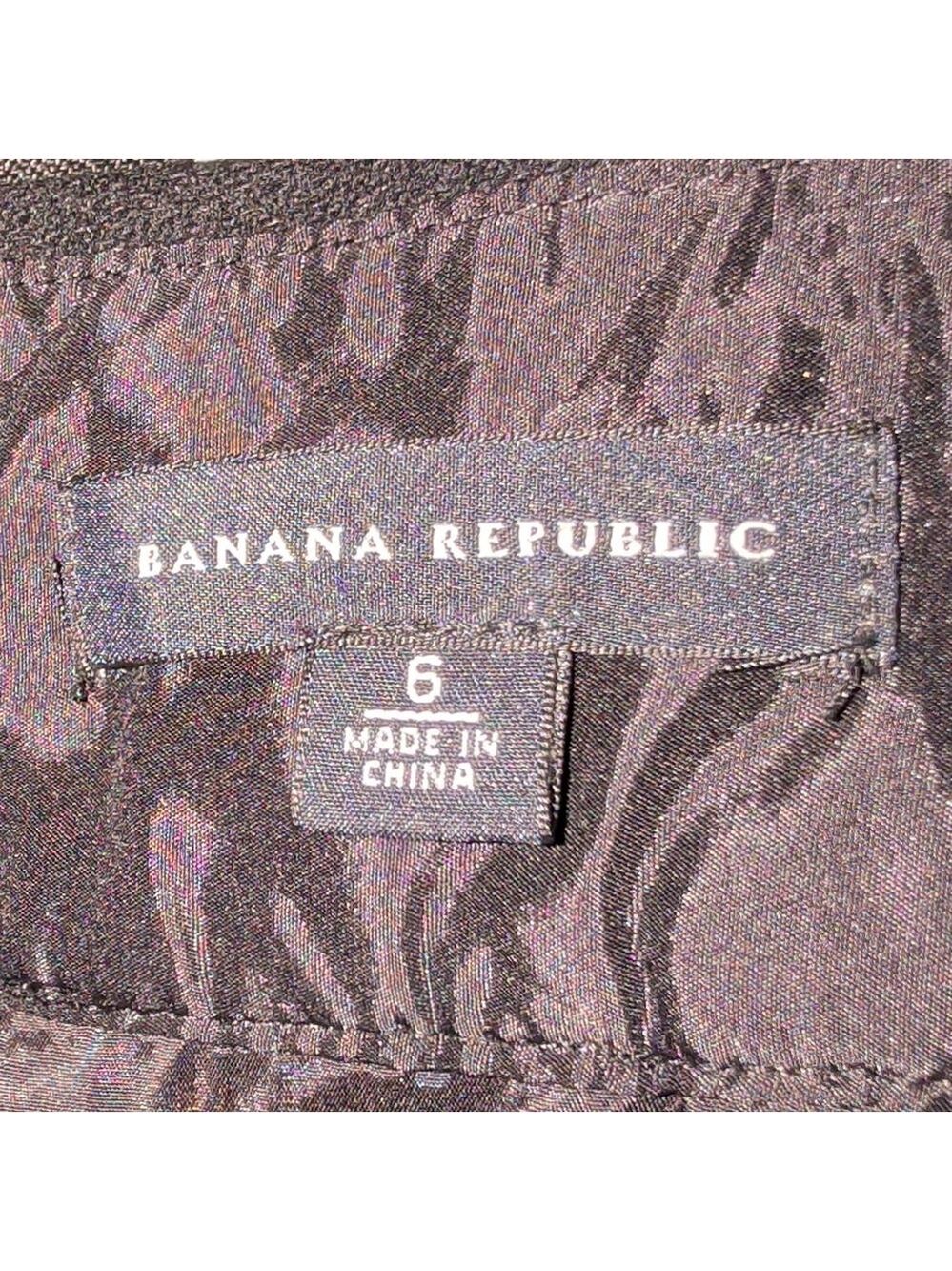 Vintage Banana Republic 2006 Wool Blend Pencil Skirt Size 6 Tailored Classic - Picture 3 of 11